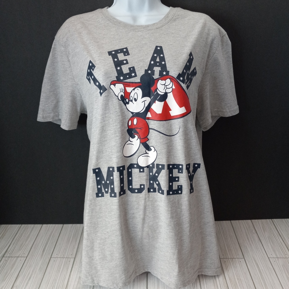 Disney Team Mickey Mouse Patriotic Tee